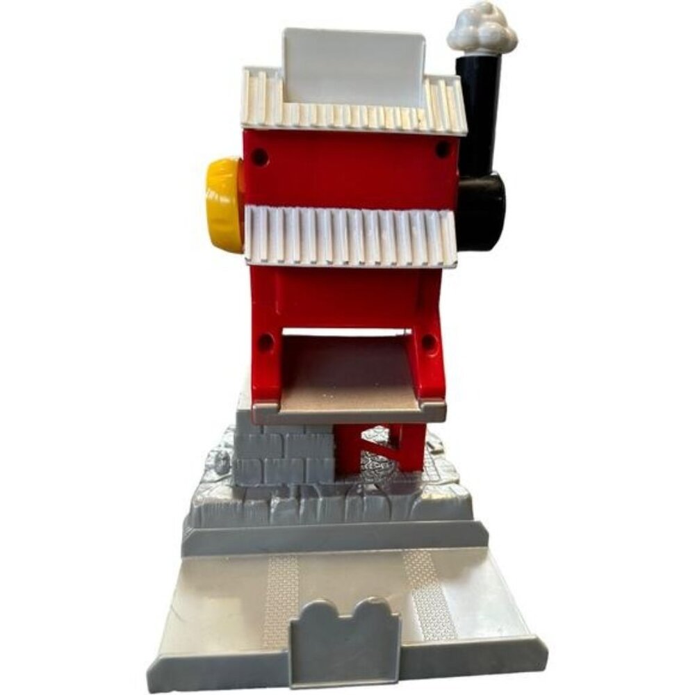 Geotrax Track Town Railway Pipe Works Building Train Accessory Toy